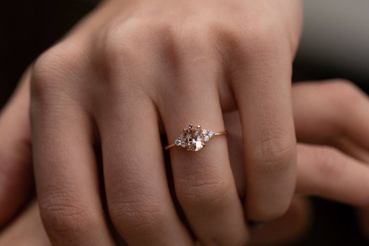 What Is Morganite? The New Engagement Ring Trend To Know About –  Hitched.co (View 9 of 25)