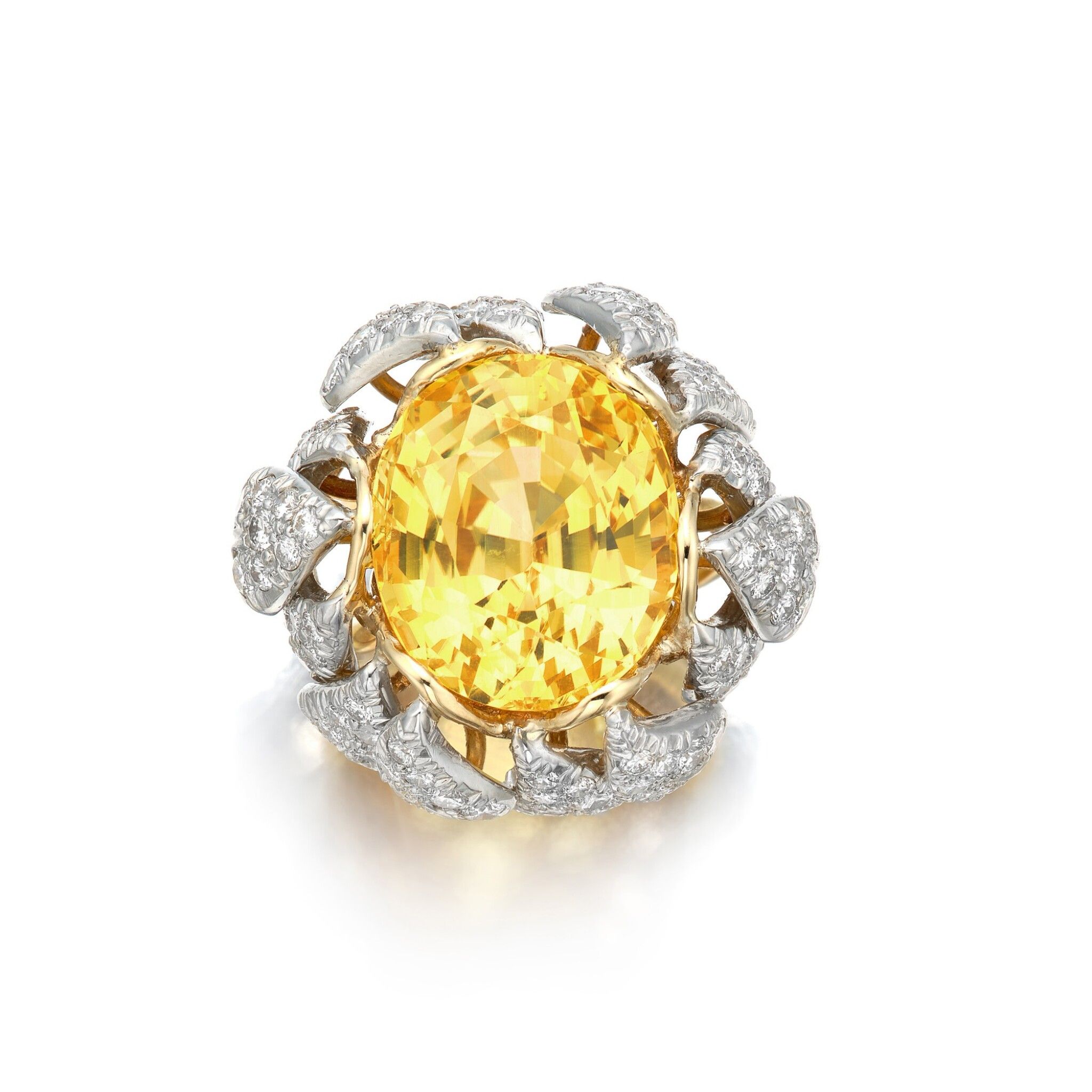 Yellow Sapphire And Diamond Ring | Schlumberger For Tiffany & Co (View 13 of 25)