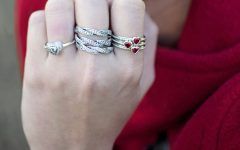 25 Ideas of Sparkle & Hearts Rings