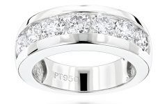 25 Best Diamond Seven Stone "s" Anniversary Bands in Sterling Silver