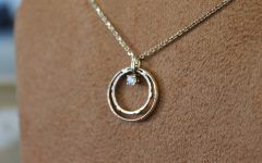 15 Inspirations Wedding Bands on Necklace