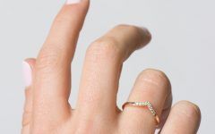 The 15 Best Collection of Chevron Finger Rings