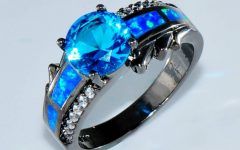 The Best Blue Opal Wedding Rings