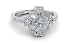  Best 15+ of Diamond Eleven Stone Vintage-style Anniversary Bands