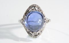 25 The Best Sapphire Cabochon and Diamond Rings