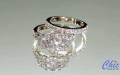 Platinum Cubic Zirconia Wedding Rings