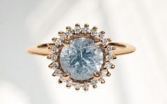 25 Best Collection of Aquamarine and Diamond Rings