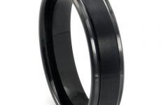 15 Collection of Black Tungsten Wedding Bands