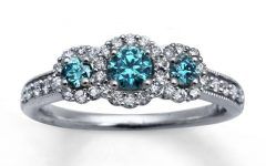 Zales Blue Diamond Engagement Rings