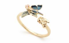 25 Best Collection of Butterfly Open Rings