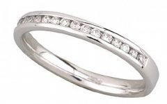 White Gold Wedding Rings with Diamonds