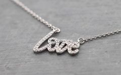 Top 25 of Loved Script Necklaces