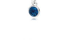 25 Best London Blue Crystal December Droplet Pendant Necklaces