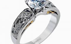Interlocking Engagement Ring Wedding Bands