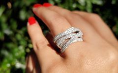 25 Best Collection of Crisscross Diamond Rings