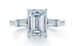 Emerald Cut Engagement Rings Baguettes