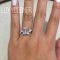 3 Ct Emerald Cut Engagement Rings