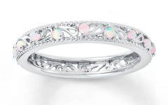 2024 Popular Opal Wedding Rings