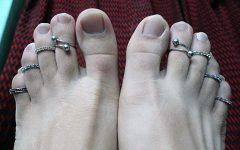15 Collection of Permanent Toe Rings