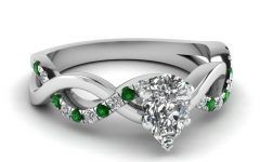 15 Photos Emerald Engagement Rings