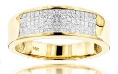 Gold Male Wedding Rings