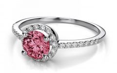 The 15 Best Collection of Pink Sapphire Engagement Rings