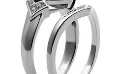 Tungsten Carbide Womens Wedding Rings