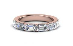 25 Best Ideas Diamond Station Anniversary Bands in Rose Gold