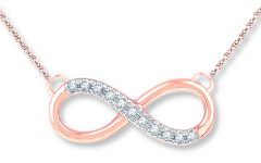 Top 25 of Sparkling Infinity Locket Element Necklaces