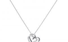 Interlocked Hearts Collier Necklaces