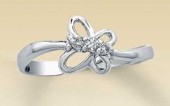 White Gold Diamond Toe Rings