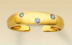 15 Best Collection of Yellow 10k Toe Rings