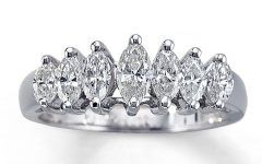 Marquise Diamond Anniversary Rings