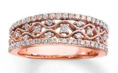 2024 Latest Rose Gold Anniversary Rings
