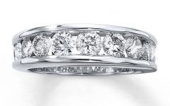 15 Best Collection of One Carat Diamond Wedding Bands