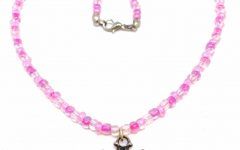 Pink Ladybird Pendant Necklaces