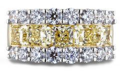 The Best Yellow Diamond Anniversary Rings