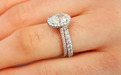 15 Photos Oval Diamond Engagement Rings and Wedding Bands