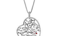 2024 Latest Family Tree Heart Pendant Necklaces