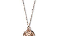 Chiming Filigree Hearts Pendant Necklaces