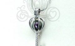 Beaded Heart Key Locket Element Necklaces