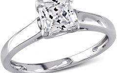 15 Best Collection of White Gold Engagement and Wedding Rings