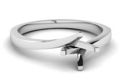 15 Best Ideas Wedding Rings Settings Without Stones