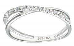 The 15 Best Collection of Wedding Bands with Diamonds All Around