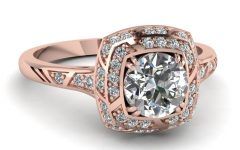Rose and White Gold Wedding Rings