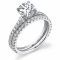 Round Solitaire Engagement Ring Settings