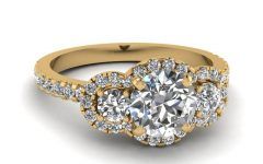 The Best Engagement Rings with Yellow Stone