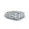 Vintage Style Diamond Wedding Rings