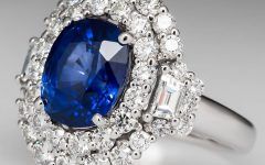 15 Collection of Sapphire Wedding Rings