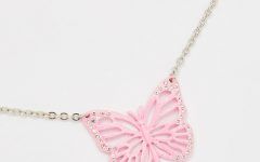 Top 25 of Pink Butterfly Locket Element Necklaces